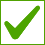 Vertragsabschluss Icon: Haken