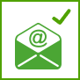Bestätigung Icon: Bestellung Bestätigen