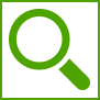 Transparenz Icon Lupe