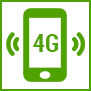LTE zum Discountpreis Icon: 4G