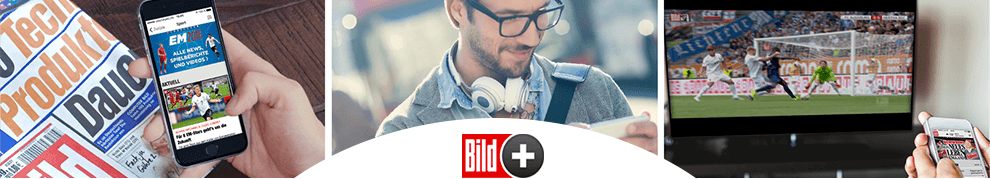 BILDplus - 30 Tage kostenlos testen BILDplus