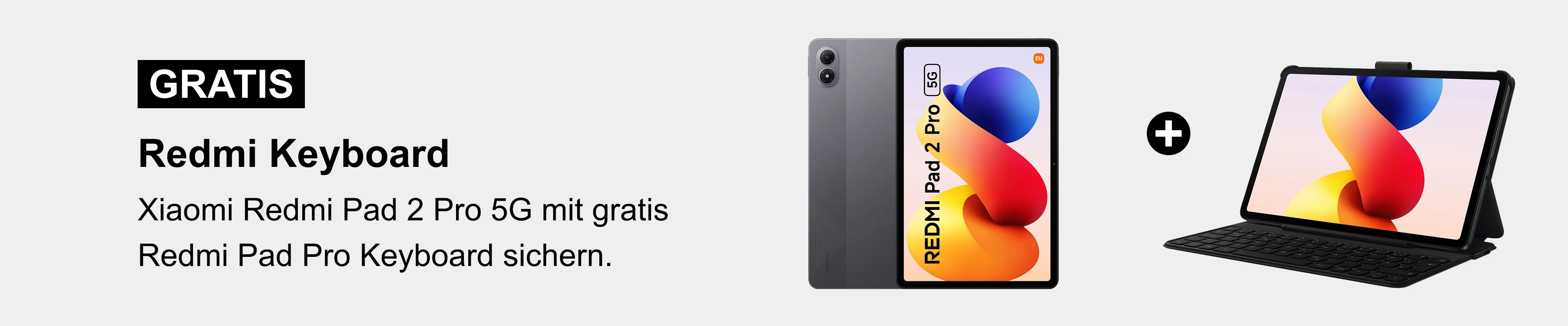 Xiaomi Redmi Pad 2 Pro 5G mit Datentarif bestellen